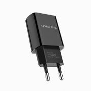 Превью Сетевое зарядное устройство Borofone BA20A Sharp USB (черное) &mdash; 4