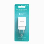 Сетевое зарядное устройство Borofone BA20A Sharp USB (белое) — 2