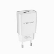 Сетевое зарядное устройство Borofone BA20A Sharp USB (белое) — 1