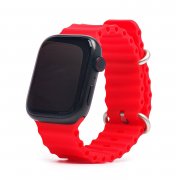 Ремешок - ApW26 Ocean Band Apple Watch 40 mm Watch 38/40/41мм силикон (красный)