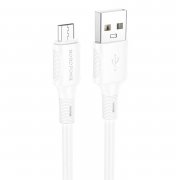 Кабель Borofone BX80 (USB - micro USB) (белый) — 1