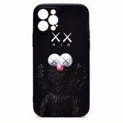 Чехол-накладка Luxo Creative для Apple iPhone 12 Pro (088) (black) (рисунок) — 1