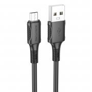 Кабель Borofone BX80 (USB - micro USB) (черный) — 1