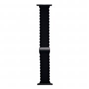 Ремешок - ApW37 Lace Apple Watch 45 mm (черный) — 1