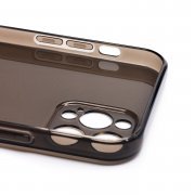 Чехол-накладка - Ultra Slim для Apple iPhone 12 Pro (черная) — 3
