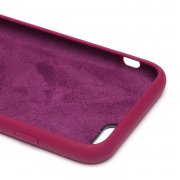 Чехол-накладка Soft Touch для Apple iPhone 6 (бордовая) — 2