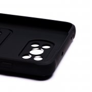 Чехол-накладка с картхолдером для Xiaomi Poco X3 Pro (черная) — 3