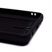 Чехол-накладка с картхолдером для Xiaomi Poco X3 Pro (черная) — 2
