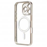 Чехол-накладка SafeMag для Apple iPhone 16 Pro (серебристая) — 2