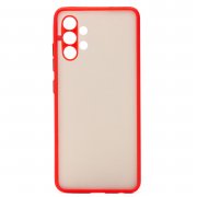 Чехол-накладка для Samsung Galaxy A32 4G (A325F) (черно-красная) — 1