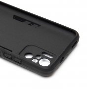 Чехол-накладка противоударный для Xiaomi Poco M5s (черная) — 2