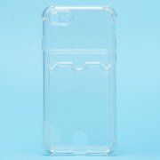 Чехол-накладка с картхолдером для Apple iPhone SE 2020 (белая) — 1