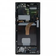 Дисплейный модуль с тачскрином для Samsung Galaxy S22 Ultra (S908B) (черный) (OLED) — 3