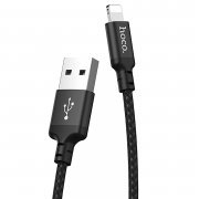 Кабель Hoco X14 (USB - lightning) 100см (черный)