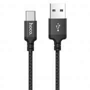 Кабель Hoco X14 (USB - Type C) 100см (черный) — 1