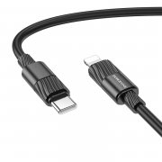 Кабель Borofone BX106 (Type C - lightning) 100см (черный) — 1