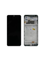Дисплейный модуль с тачскрином для Samsung Galaxy M32 (M325F) (черный) премиум — 1