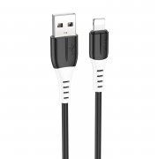 Кабель Hoco X82 (USB - lightning) 100см 2.4A (черный) — 1