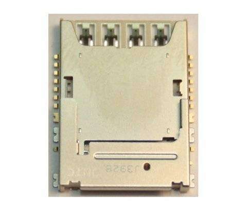 Коннектор SIM+MMC для Samsung J100F — 1