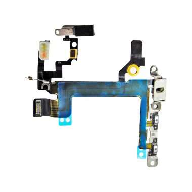 Шлейф для Apple iPhone 5S на кнопку включения/кнопки громкости/микрофон/вспышка &mdash; 1