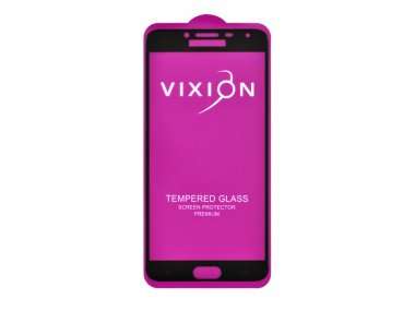 Защитное стекло для Samsung Galaxy J4 (2018) J400F (полное покрытие) (черное) &mdash; 1