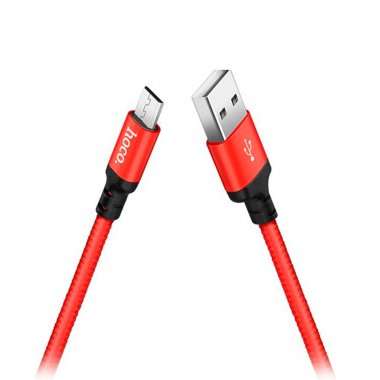Кабель HOCO X14 Times Speed (USB - micro-USB) (красно-черный) &mdash; 2