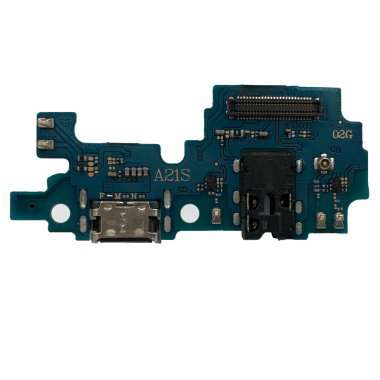 Шлейф для Samsung Galaxy A21s (A217F) плата на разъем зарядки/разъем гарнитуры/микрофон &mdash; 1