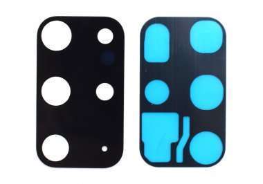 Стекло камеры для Samsung Galaxy S20 Plus (G985F) (черное)