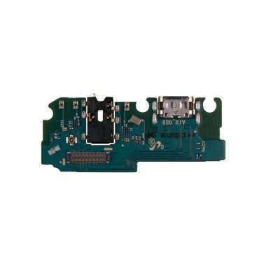 Шлейф для Samsung Galaxy M12 (M127F) плата на разъем зарядки/разъем гарнитуры/микрофон Премиум &mdash; 2