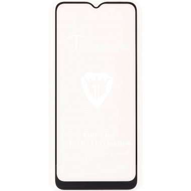 Защитное стекло для Samsung Galaxy A03s (A037F) (полное покрытие) (черное) &mdash; 1