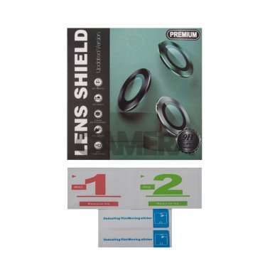 Защитное стекло камеры для Apple iPhone 13 Pro Max (голубой) — 2