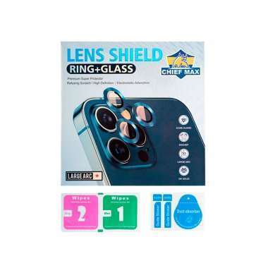 Защитное стекло камеры для Apple iPhone 13 mini (синее) &mdash; 2