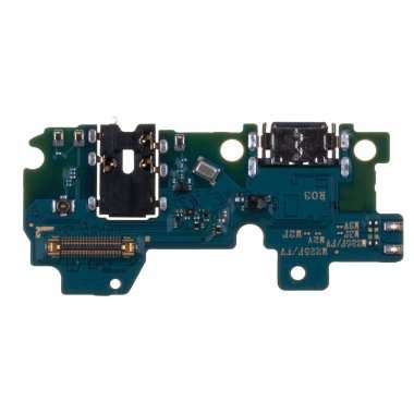 Шлейф для Samsung Galaxy M22 (M225F) на разъем зарядки/разъем гарнитуры/микрофон Премиум &mdash; 2