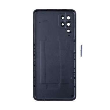 Задняя крышка для Samsung Galaxy A12 Nacho (A127F) (черная) Премиум &mdash; 1
