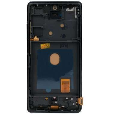 Дисплейный модуль с тачскрином для Samsung Galaxy S20 FE (G780F) (черный) (AA) — 4