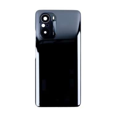 Задняя крышка для Xiaomi Poco F3 (черная) премиум &mdash; 2