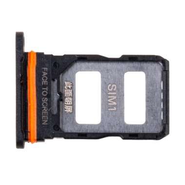 Контейнер SIM для Xiaomi Poco X5 Pro 5G (черный) — 2