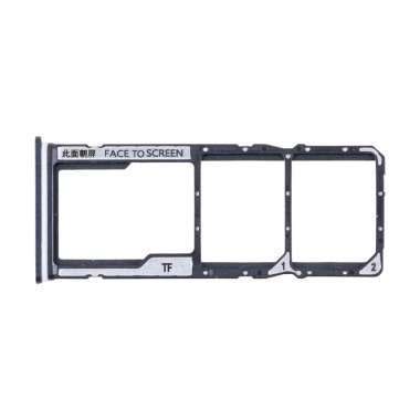 Контейнер SIM для Xiaomi Redmi Note 12 4G (черный) — 2