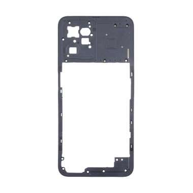 Средняя часть для Realme C35 (черный) &mdash; 2
