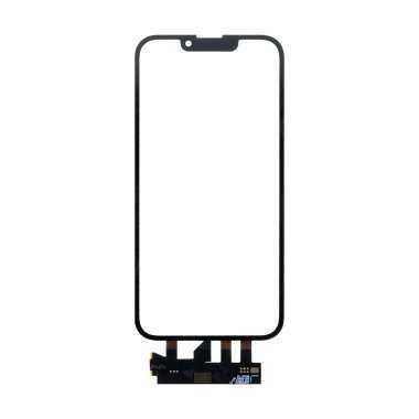 Стекло с тачскрином в рамке для Apple iPhone 13 Pro в сборе с OCA пленкой (черное) &mdash; 2