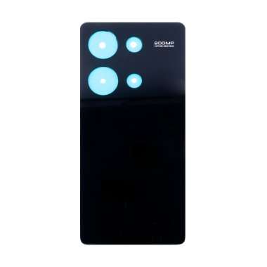Задняя крышка для Xiaomi Redmi Note 13 Pro 4G (черная) Премиум &mdash; 2