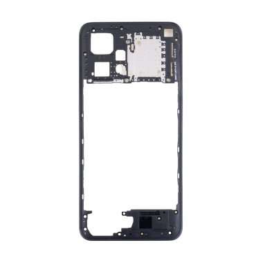 Средняя часть для Realme 9 Pro Plus (черная) &mdash; 2