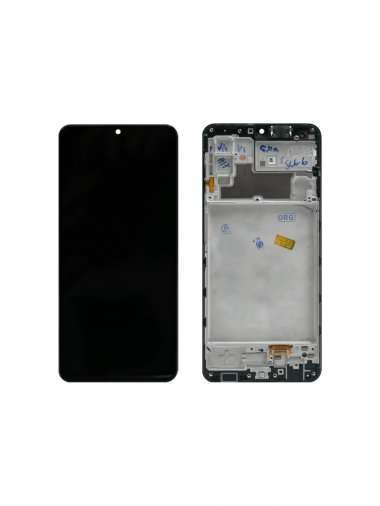 Дисплейный модуль с тачскрином для Samsung Galaxy M32 (M325F) (черный) премиум — 1
