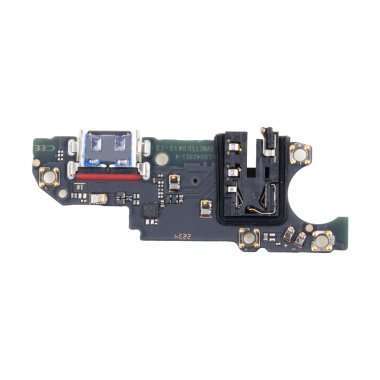 Шлейф для Huawei Honor X8 5G плата на системный разъем/разъем гарнитуры/микрофон премиум — 1