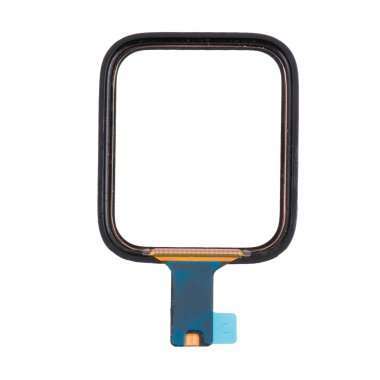 Стекло для Apple Watch SE 2022 Watch 5 44 mm с тачскрином и OCA пленкой (черное) — 1