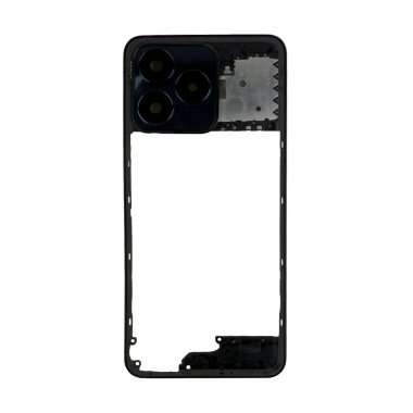 Средняя часть для Realme C53 (черная) &mdash; 1