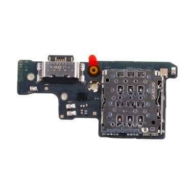 Шлейф для Xiaomi Redmi Note 14 4G плата на системный разъем/разъем SIM/микрофон - Премиум &mdash; 1