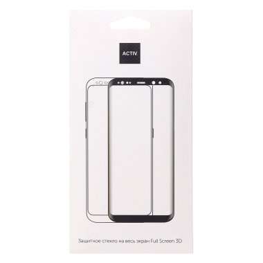 Защитное стекло Activ 3D для Samsung Galaxy M62 (M625F) (черное) — 3